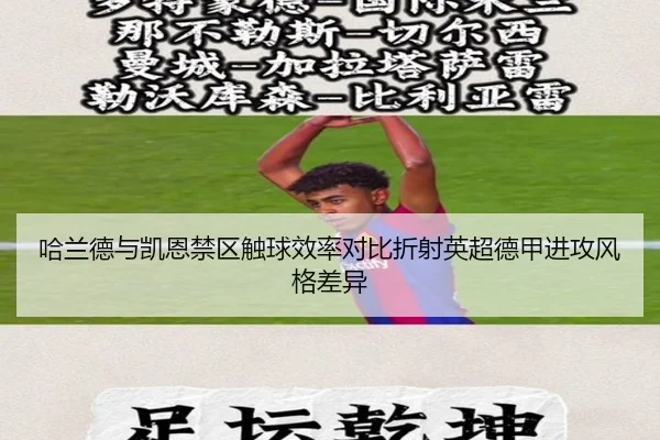 哈兰德与凯恩禁区触球效率对比折射英超德甲进攻风格差异